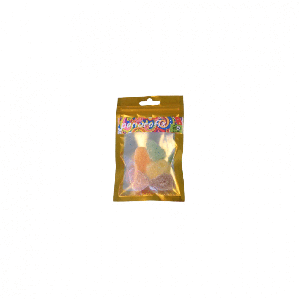 Image paquet de gummies CBD tête de mort